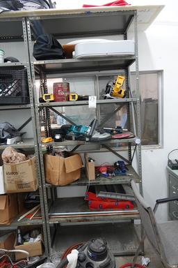 METAL SHELF (NO CONTENTS)