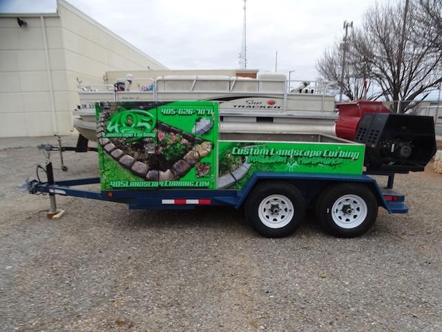 2022 LANDSCAPING CURBING  TRAILER