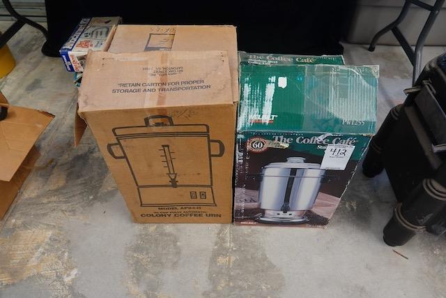 COFFEE MAKERS (X2)