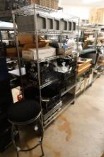 ROLLING METRO SHELF (NO CONTENTS)