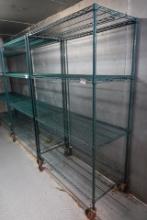 ROLLING METRO SHELF (NO CONTENTS)