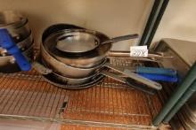 STOCK POTS & SKILLETS (X7)