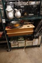 WATER PITCHERS, PANS & GLASSES X1