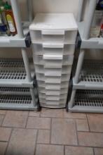 PLASTIC STORAGE CABINET