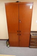 STORAGE CABINET W/KEYS