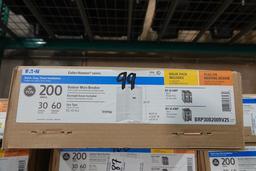 NEW EATON 200 AMP OUTDOOR MAIN BREAKER 30 SPACES 60 CIRCUITS