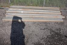 BUNDLE OF STEEL PIPE 10' STICKS 2"-4 1/2"