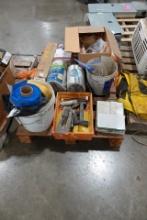 PALLET W/WIDE MOUTH VENT HOOD 12" DUCT INSULATION, 6" FLEXIBLE DUCT,
