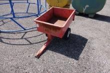 MONTGOMERY WORD PULL BEHIND LAWN TRAILER