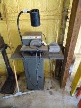 ACCU FINISH SERIER 2 SANDER ON STAND W/LIGHT