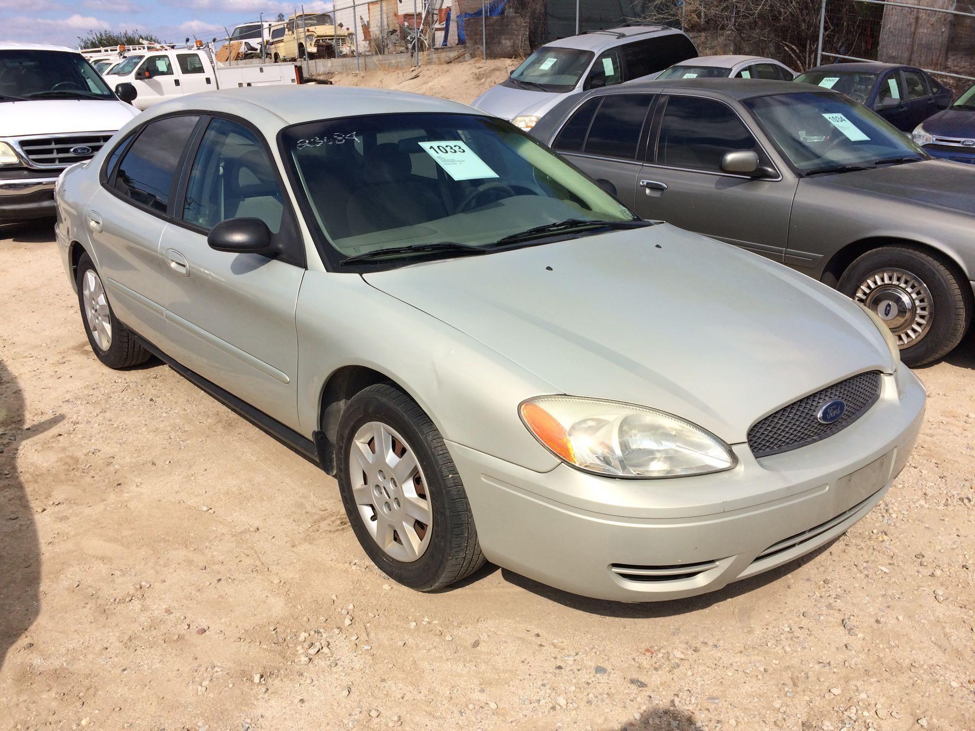 2007 FORD TAURUS SES