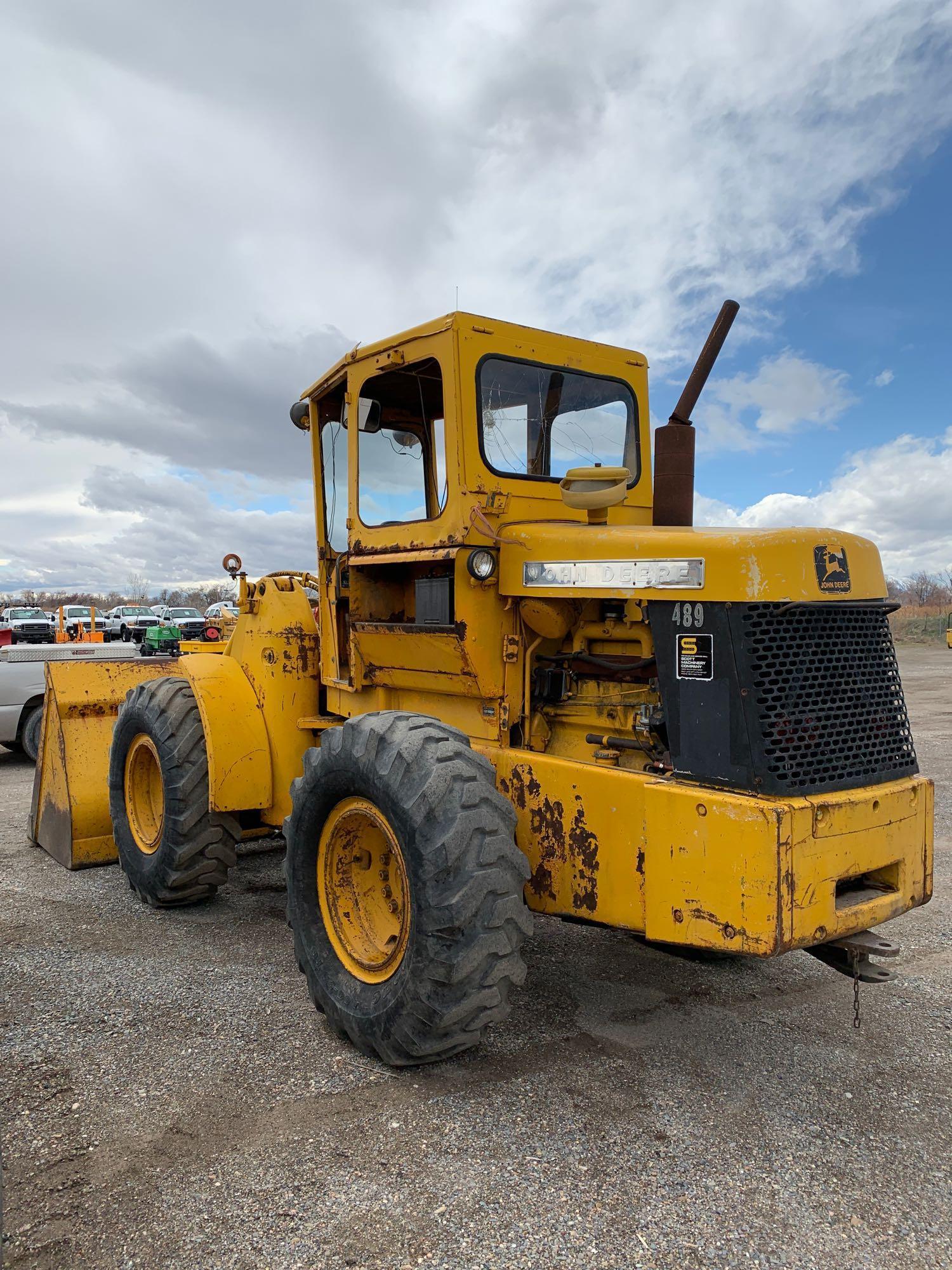 1972 JOHN DEERE 544A LOADER