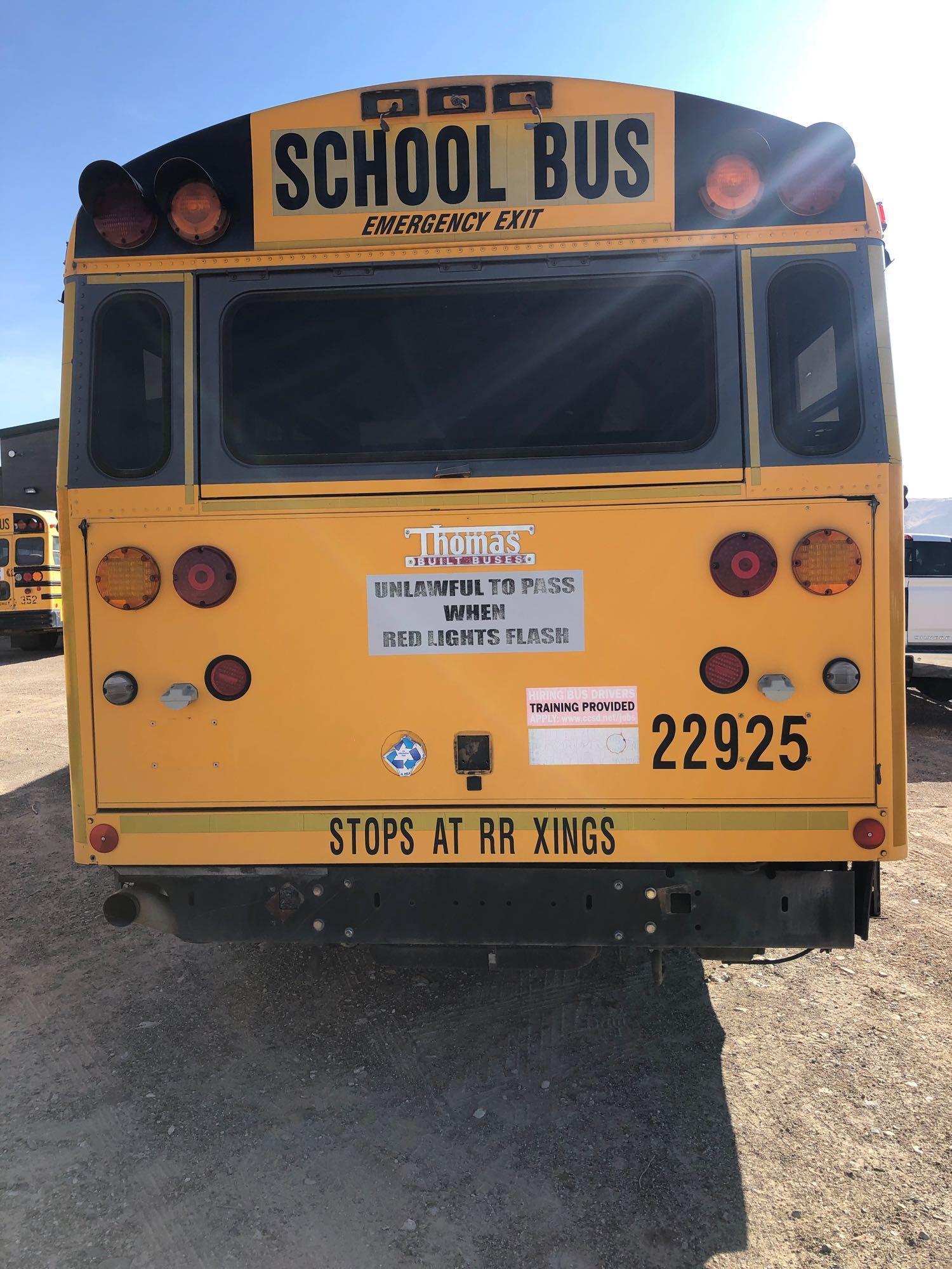 2002 Thomas Built Buses Saf-T-Liner MVP-ER Transit Bus, VIN # 1T75U3B2421114450