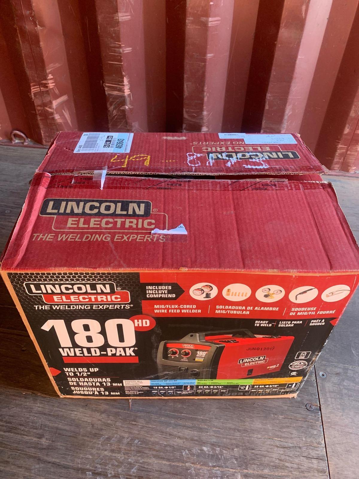 LINCOLN 180HD WELDER TAXABLE