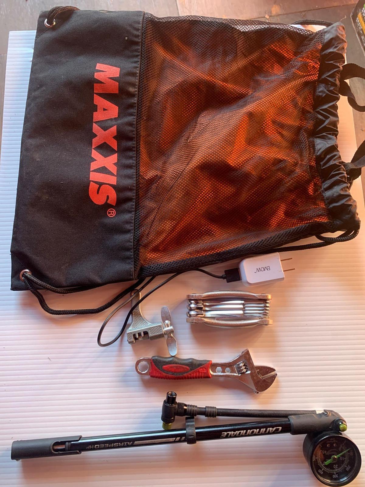 BAG AND BIKE TOOLS TAXABLE