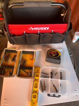 HUSKY TOOL BOX AND TOOLS TAXABLE