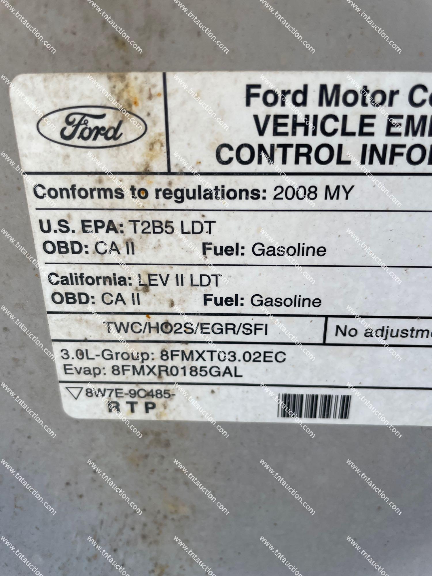 2008 FORD ESCAPE AWD