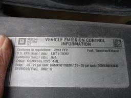2013 CHEV SILVERADO