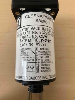 CESSNA VACUUM AND AMP