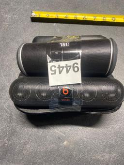 PORTABLE SPEAKERS: 1 BOSE BRAND, 1 JBL BRAND, 1 BEATS BRAND