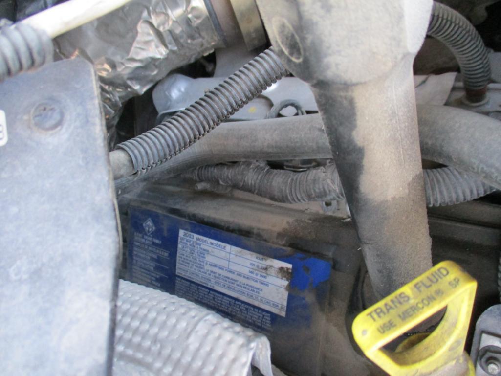 2003 FORD F-350XL UTILITY
