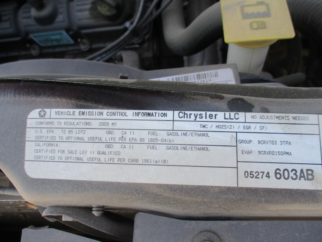 2009 CHRYSLER BRAUN ENTERVAN