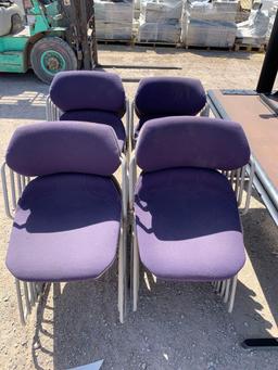 20- STACKING CHAIRS