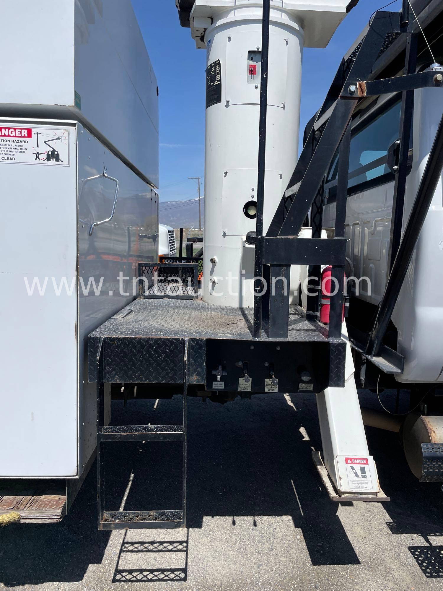 2008 FORD F750 BUCKET TRK