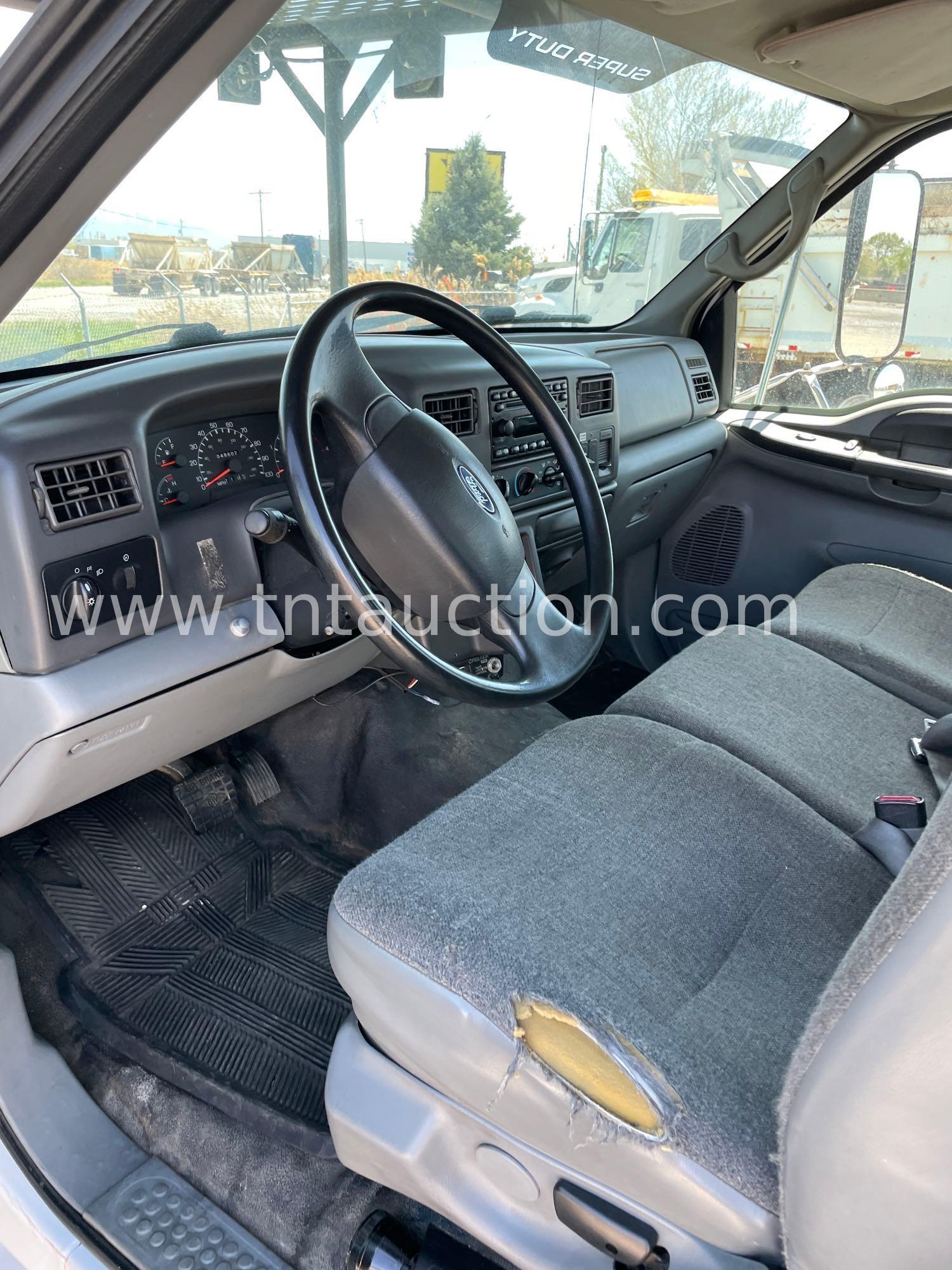 2008 FORD F750 BUCKET TRK