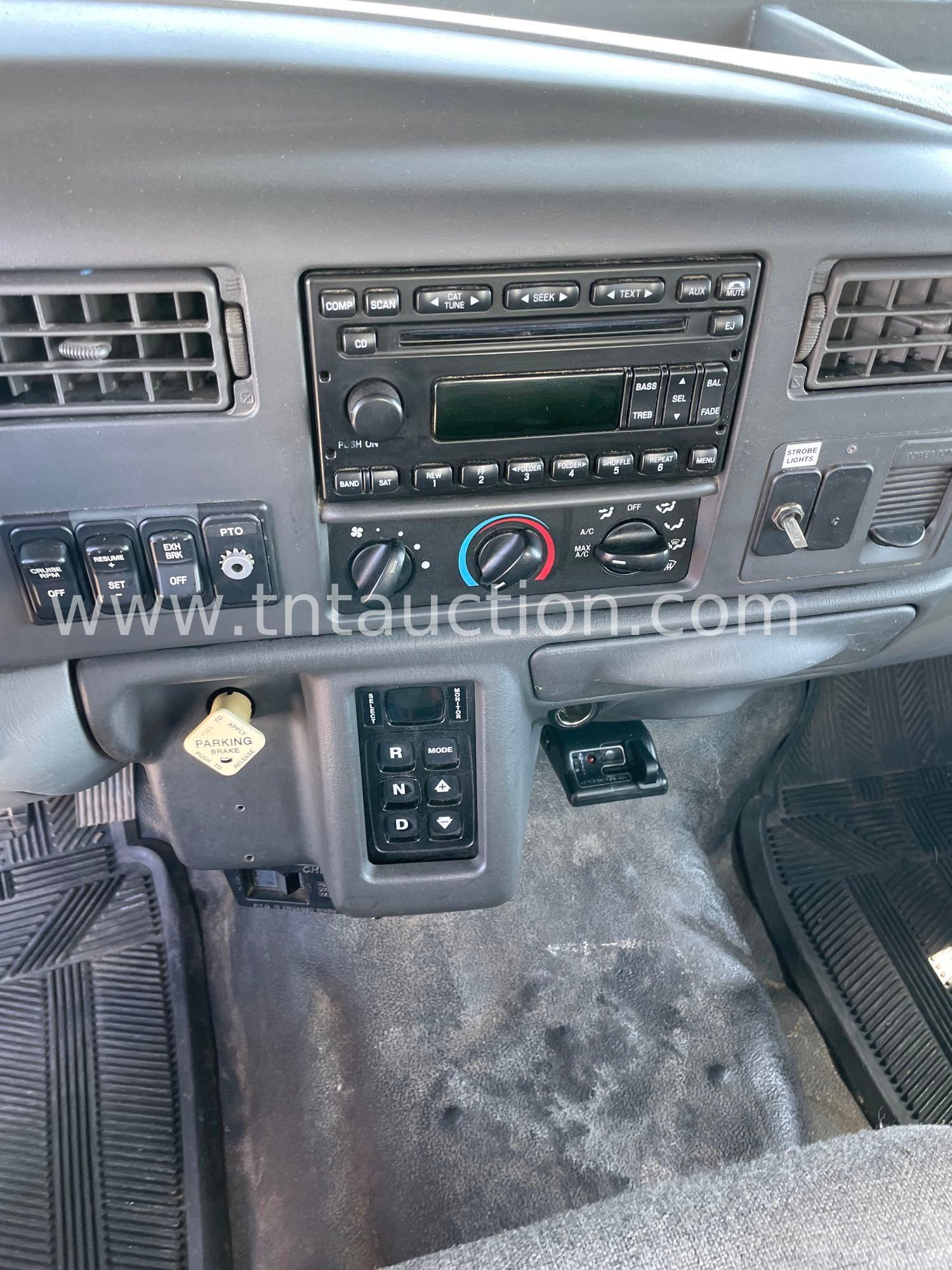 2008 FORD F750 BUCKET TRK