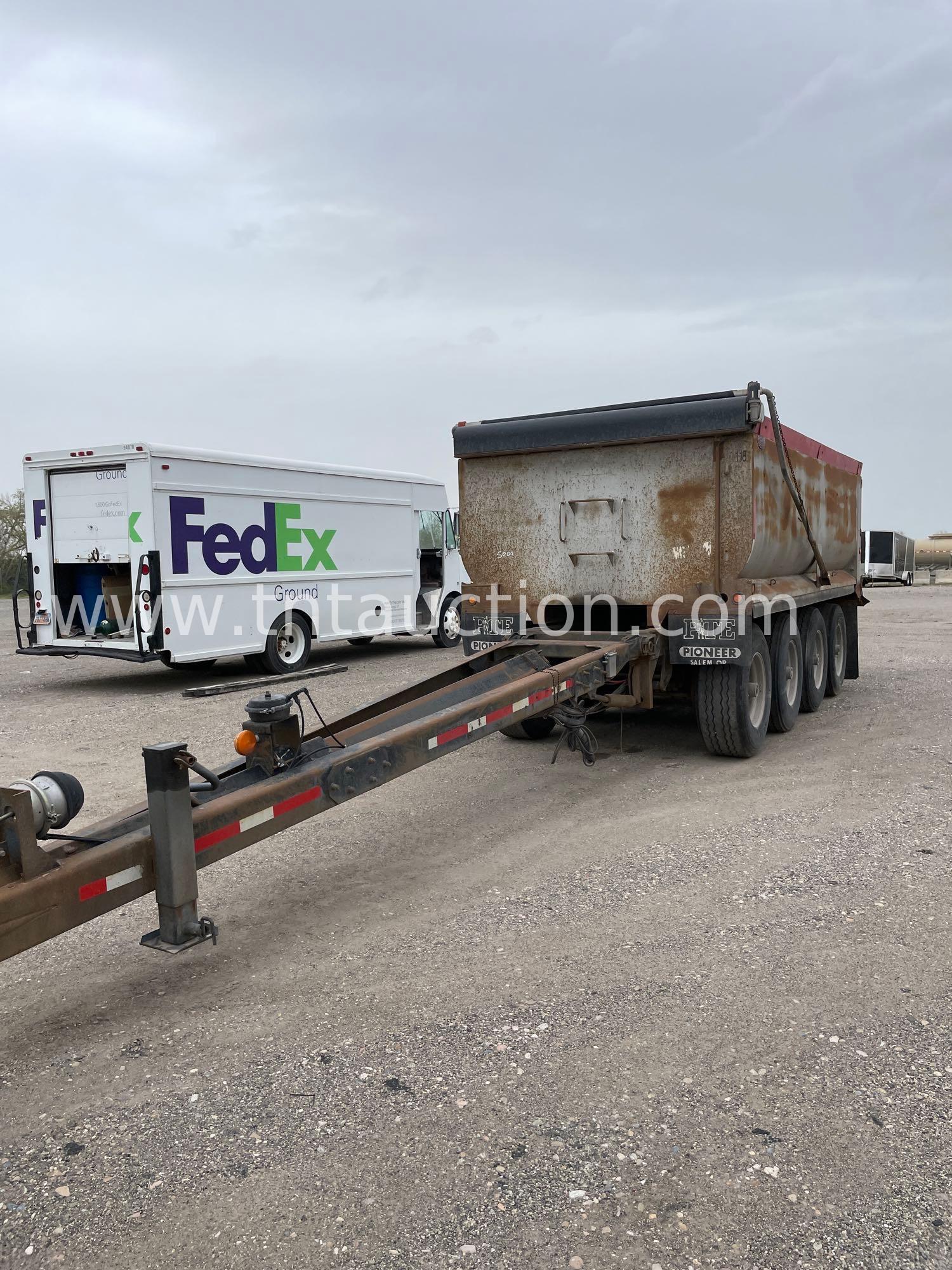 PIONEER 4 AXLE PUP DUMP