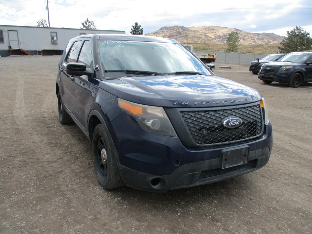 2015 Ford Interceptor SUV