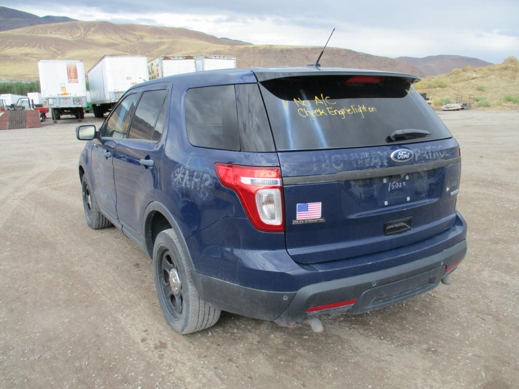 2015 Ford Interceptor SUV
