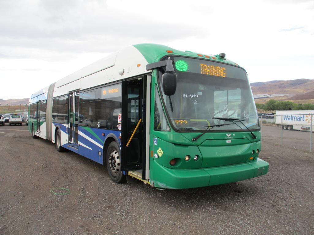 2010 New Flyer DE60LFA Transit Bus