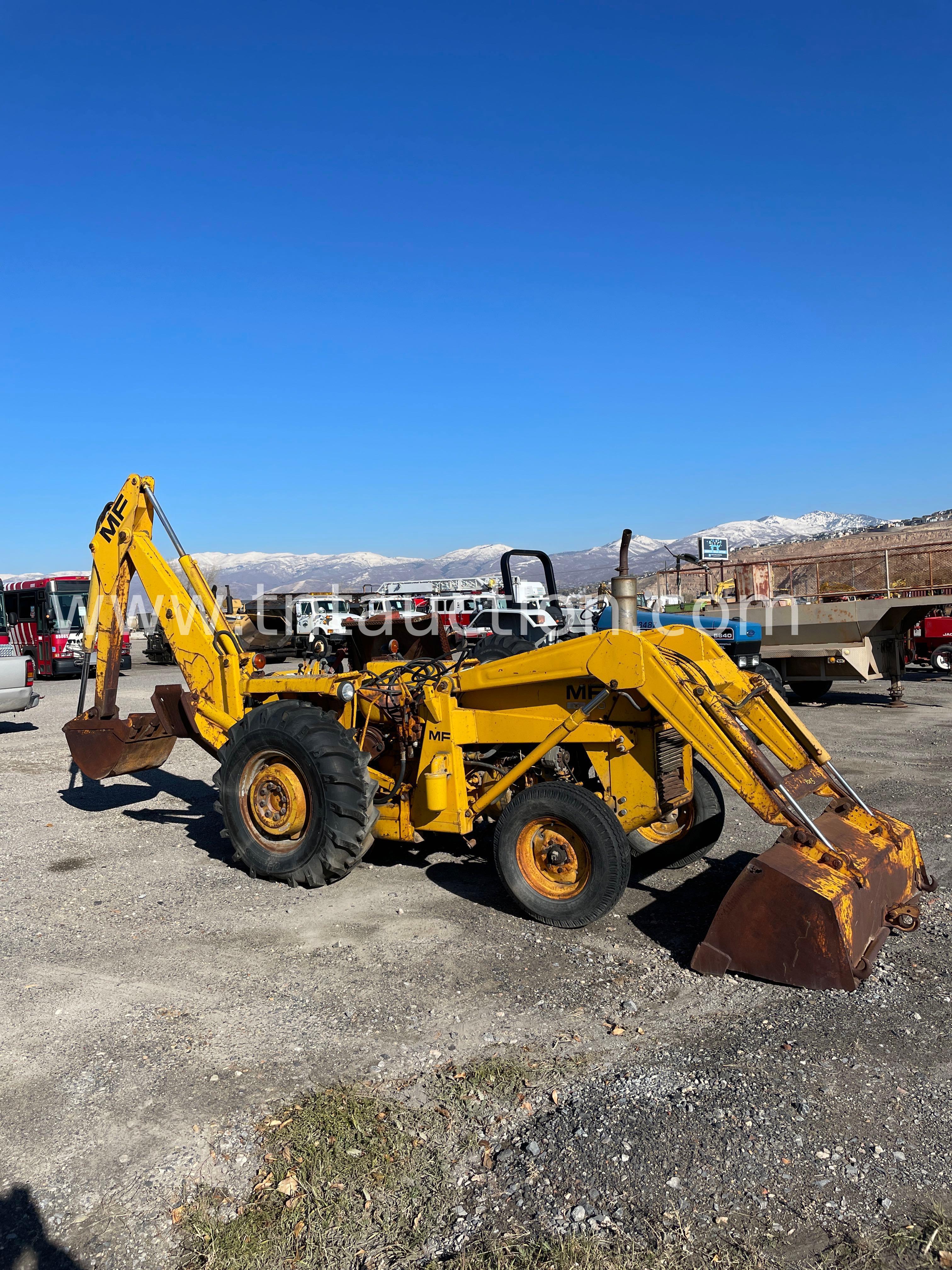 Massey Ferguson Backhoe