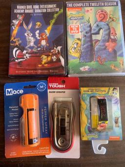 DVD's / Watch / Scraper and Pepper Spray