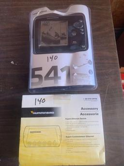 Humminbird 541 Fish Finder and Ethernet Switch