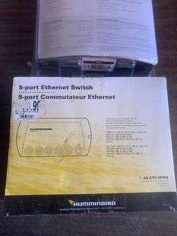 Humminbird 541 Fish Finder and Ethernet Switch