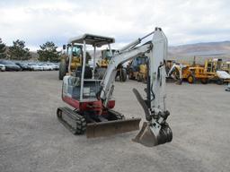 Takeuchi TB016 Mini Excavator