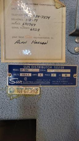 Distributor Tester