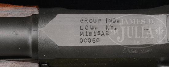 **BROWNING 1918A2 B.A.R. MACHINE GUN BY GROUP INDUSTRIES