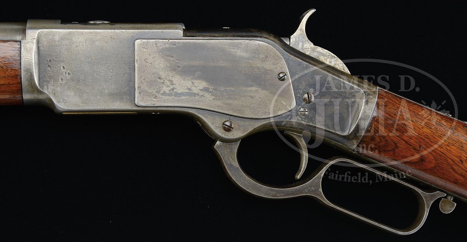 RARE WINCHESTER FIRST MODEL FIRST TYPE 1873 LEVER ACTION