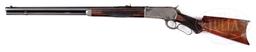 FINE DELUXE 1886 LEVER ACTION RIFLE.