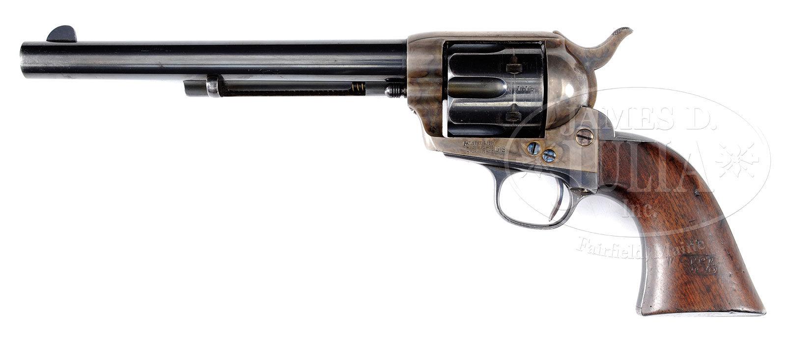 FINE COLT CAVALRY SINGLE ACTION ARMY REVOLVER FROM THE