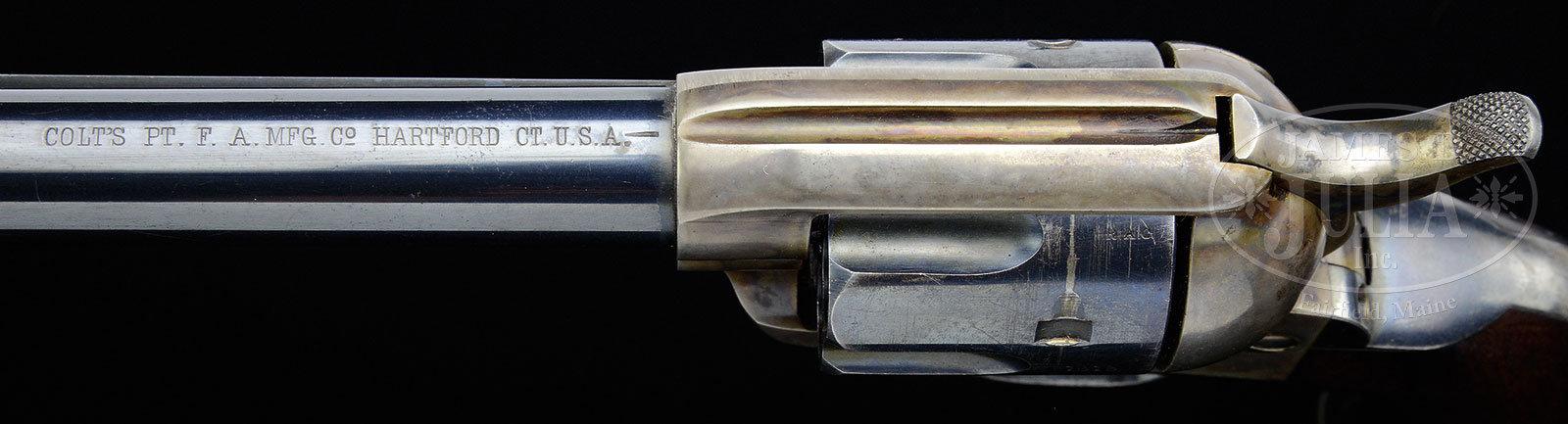 FINE COLT CAVALRY SINGLE ACTION ARMY REVOLVER FROM THE