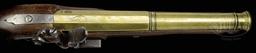 EXTREMELY RARE AND POSSIBLY UNIQUE SCHWEITZER COMMONWEALTH OF PENNSYLVANIA BRASS CANNON