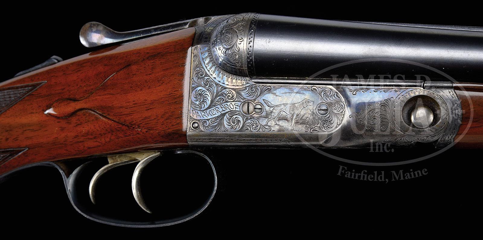 *BENCHMARK, HIGH ORIGINAL CONDITION 16 GAUGE PARKER DH SHOTGUN.