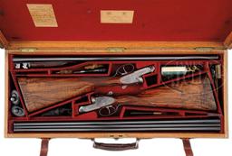 ANTIQUE PAIR OF JAMES PURDEY & SONS SELF-OPENING SIDELOCK
