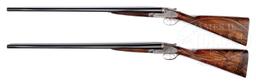 ANTIQUE PAIR OF JAMES PURDEY & SONS SELF-OPENING SIDELOCK