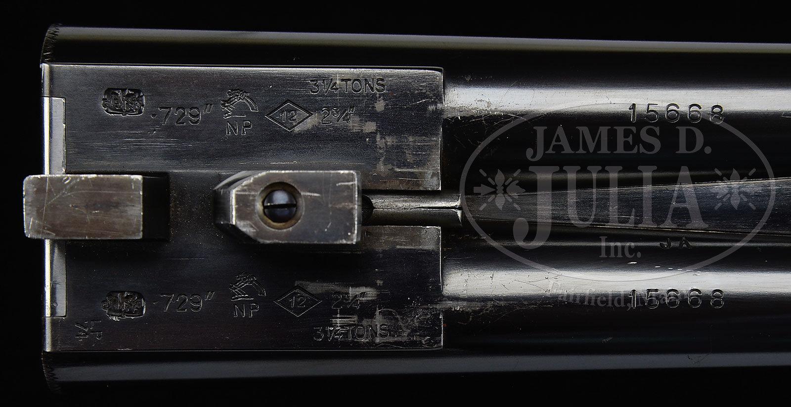 ANTIQUE PAIR OF JAMES PURDEY & SONS SELF-OPENING SIDELOCK